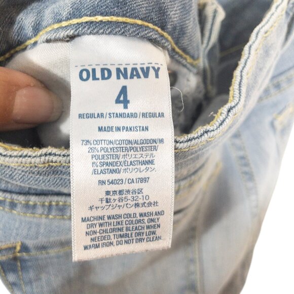 Bundle of Old Navy Denim Dark and Light Wash Straight and Skinny Back to School - Picture 14 of 16